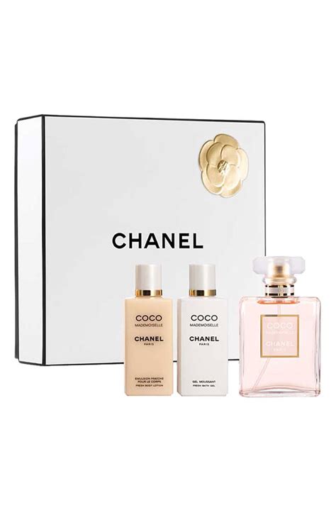 coco chanel gift set mademoiselle|coco chanel perfume sample set.